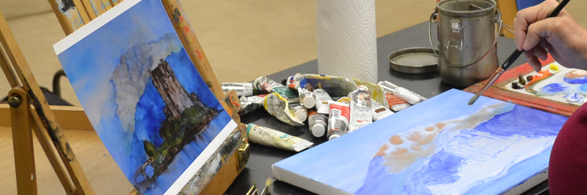 Adult Social Group: Art for Adults, Tues., Nov. 28, 7 pm